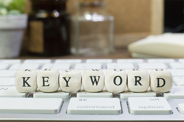 putting keywords in the right position