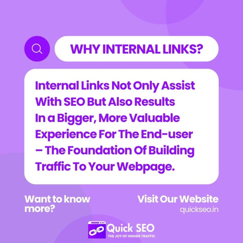 why internal links